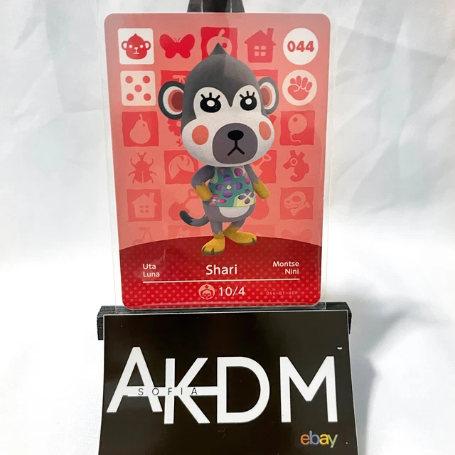 CARTE AMIIBO ANIMAL Crossing 409 sable [EUR] Série 5 100% NEUVE EUR 9,00 - FR