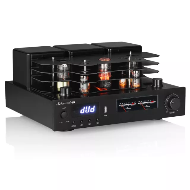 Nobsound A4 HiFi Bluetooth 5.0 Röhrenverstärker COAX/OPT Integrated Tube Amp