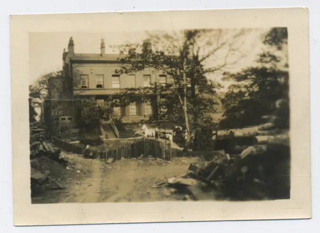 Liverpool House Vintage 1927 Photograph of Large Detached House P1