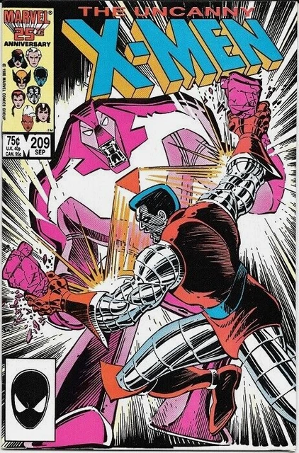 Uncanny X-Men 209-A  Marvel Comics: Vol-1 (1981-2011) Grade 8.5