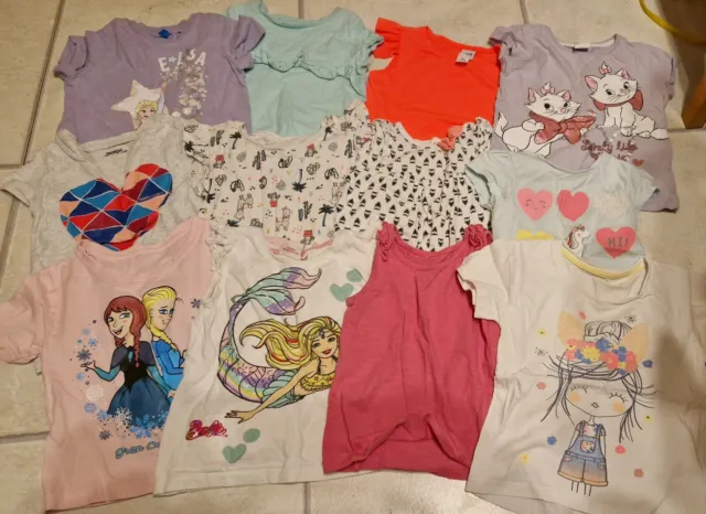 Girls  Age 2-3 Years Bundle Joblot Spring Summer Tshirts Tops Clothes