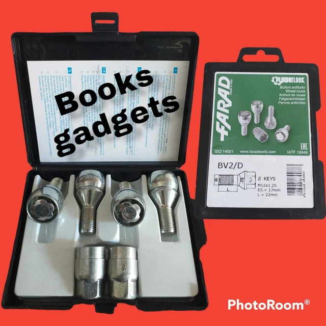 Bulloni Antifurto Per Ruote Auto Alfa Romeo Giulietta - Kit Stil Bull Con Chiavini - Foto 5