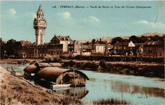 CPA ÉPERNAY - MARNE edges (364101)