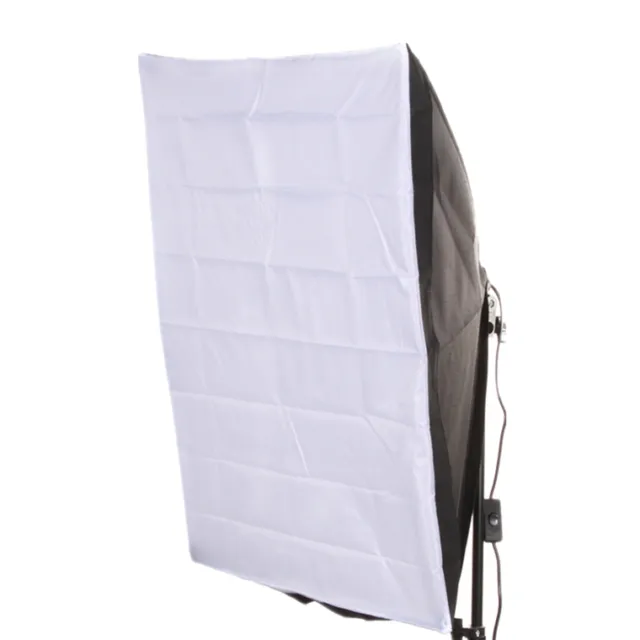 Photo Studio Kit  50*70cm Lighting Softbox+E27 Single Socket Lamp Head US Plug