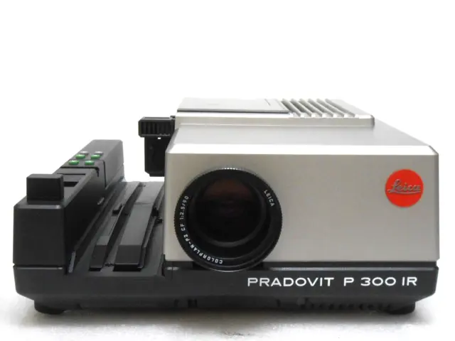 Leica Pradovit P300IR Slide Projector With Colorplan-P2 Cf 1: 2.5/90 + Suitcase