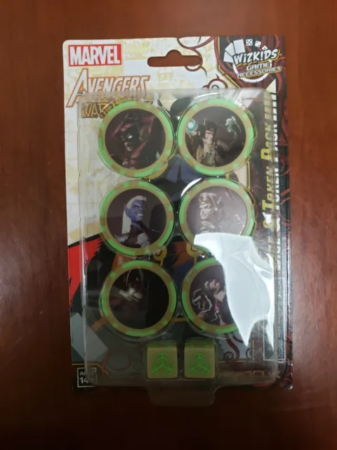 Heroclix Marvel Dice and Token Pack Avengers War of the Realms FACTORY SEALED