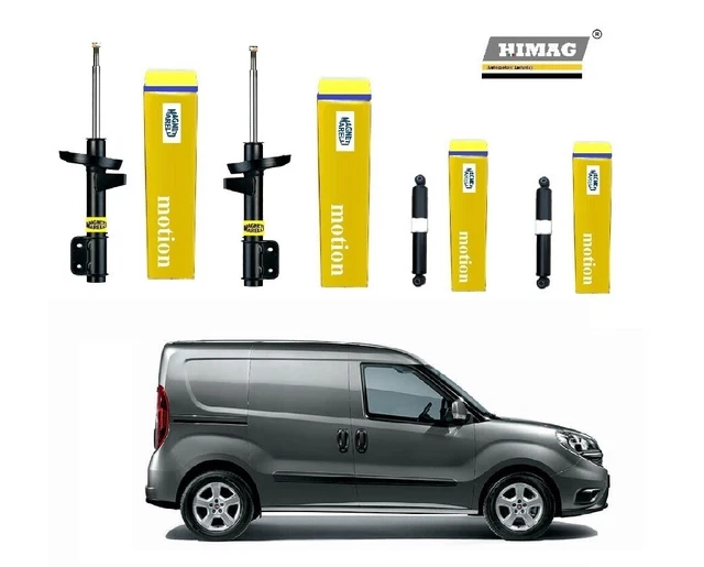 Lot De 2 Amortisseurs Avant à Gaz Pour Fiat Doblo Cargo / Châssis / Monospace - Neufs