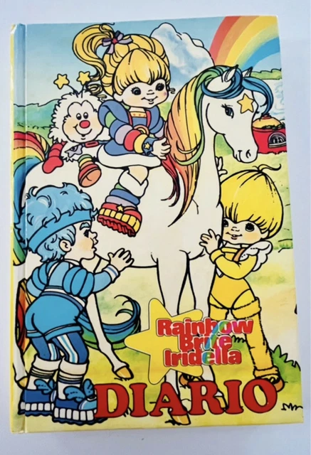 Raimbow bride Iridella diario scolastico nuovo raro bellissimo anni’ 80 vintage