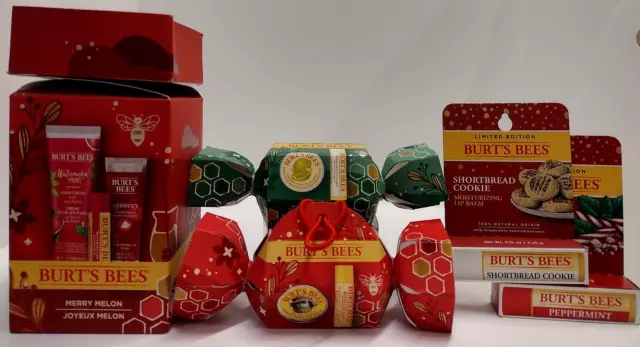 Productos navideños de edición limitada de Burt's Bees ver fotos y descripción