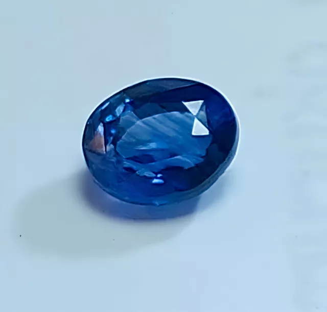 Ceylon Royal Blue Color Sapphire From Sri Lanka 1.55 Crts Natural, Earth Mined