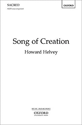 Song of Creation: Vocal score, , Used; Very Good Book