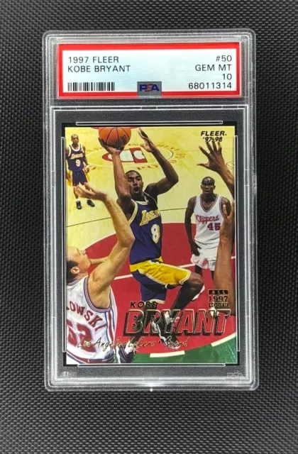 1997-98 Fleer Kobe Bryant #50 PSA 10 GEM MT