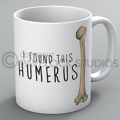 HO trovato questo OMERO tazza Mug divertente Dottore Infermiera Ossa Anatomia Corpo Divertente