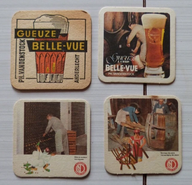 4 Sous Bock Biere Gueuze Belle-Vue