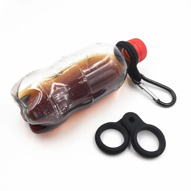 Mousquetons Et Porte-Bouteille En Silicone - Lot De 5 Pour Randonnée, Vélo, Camping - Accroche Gourde Sac à Dos