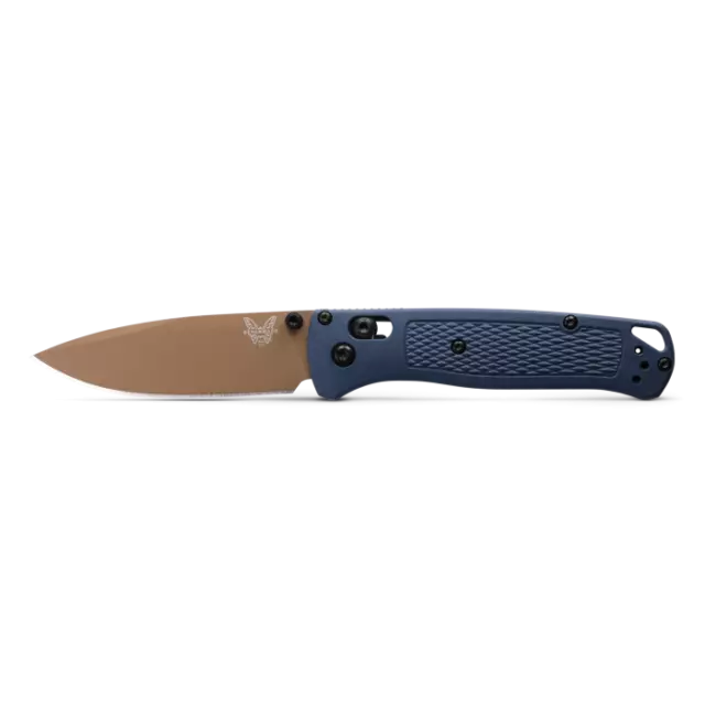 Benchmade Knife Bugout 535FE-05 Dark Earth S30V Crater Blue Pocket Knives