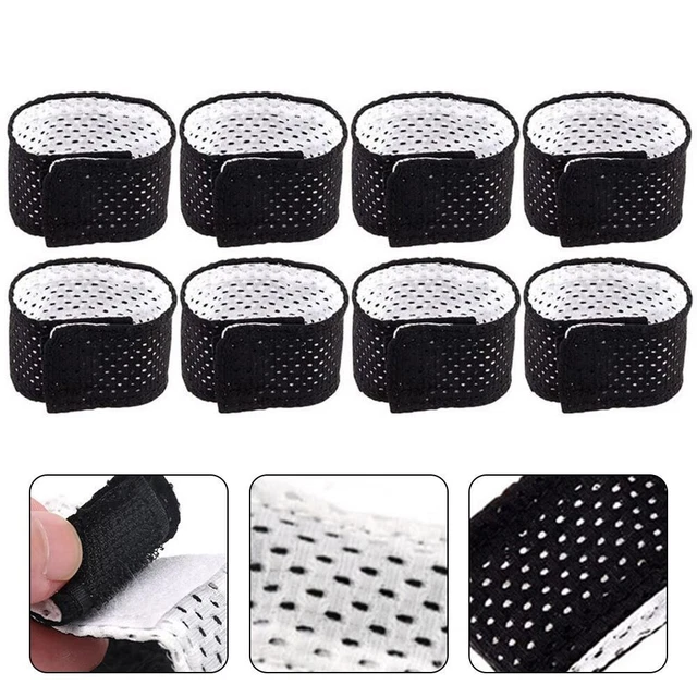 Brandneu Hemdärmel Strap Sportswear Bänder Schwarz-weiß Atmungsaktives Mesh