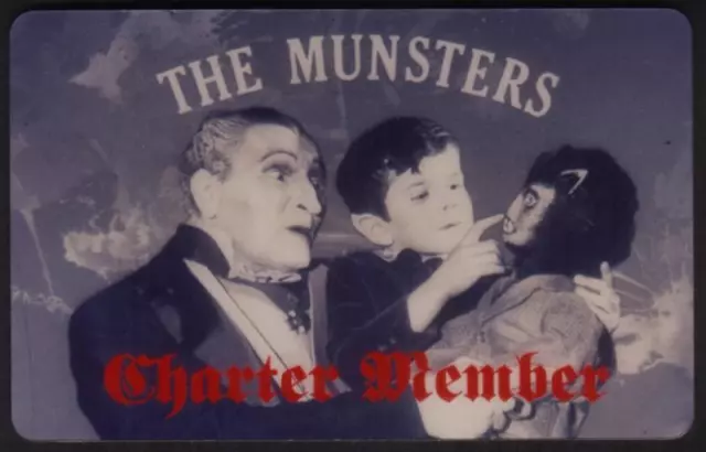 5u Il Munsters Ventola Club Internazionale (Eddie & Nonno ) Telefono Scheda