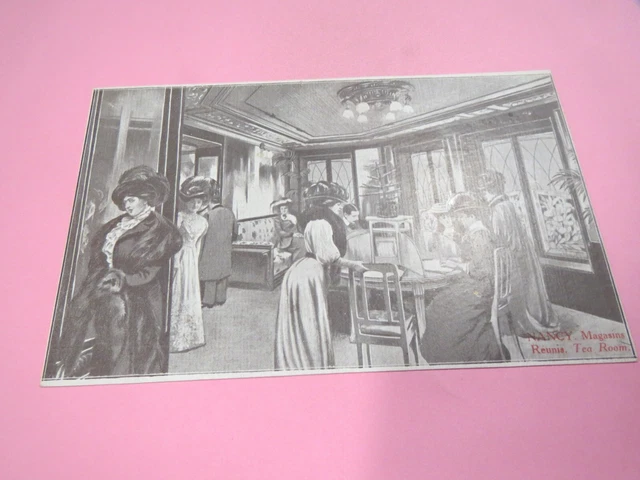 30014 Carte Postale 54 Nancy Magasins Reunis Tea Room