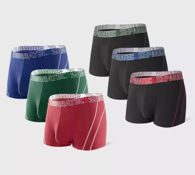 5 PACK SEPARATEC Mens Dual Pouch Supima Cotton Micro Modal Underwear size  S-XL £30.76 - PicClick UK