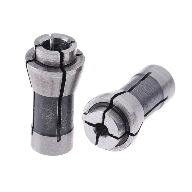 Ensemble De 8 Collets Chuck Pour Machine à Graver – 6 Mm / 6,35 Mm / 8 Mm – Neuf
