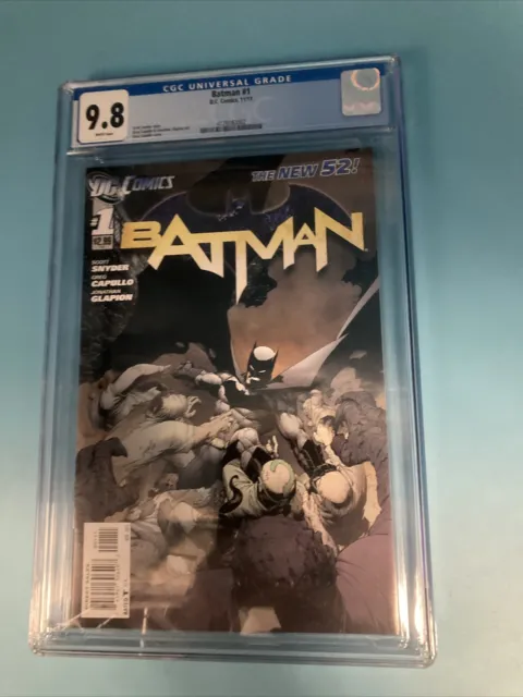 DC Comics Batman 1 CGC Graded 9.8