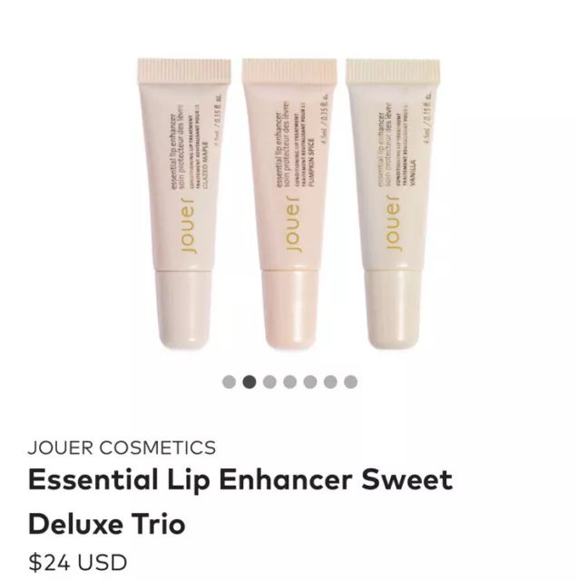 Jouer Essential Lip Enhancer Sweet Deluxe Trio - BNIB - Free Post 2