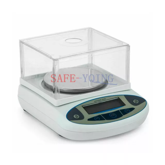 200g/0.001g Electronic Digital Lab Analytical Balance Scale High New #D6