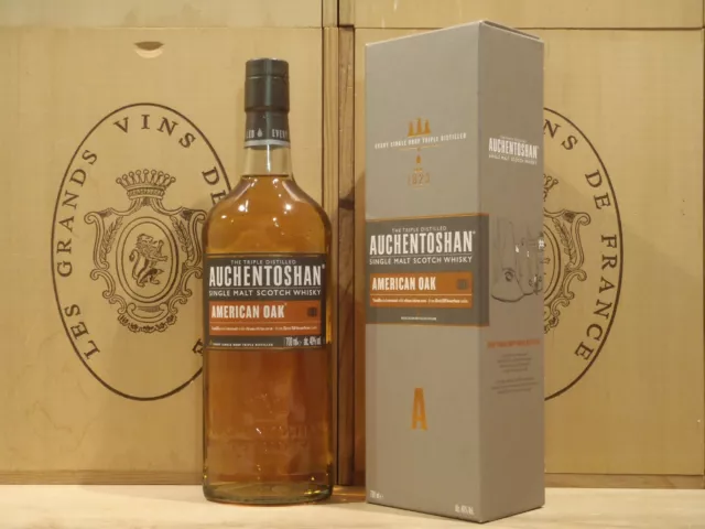 Auchentoshan American Oak Single malt whisky 70cl avec étui