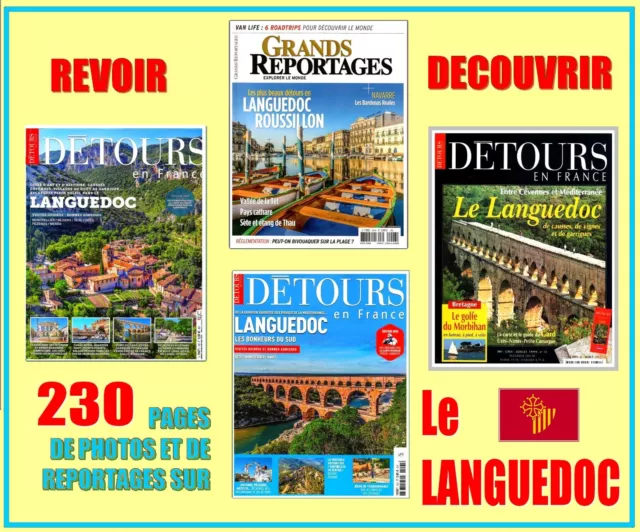 LANGUEDOC - découvrir - FRANCE / prixportcompris