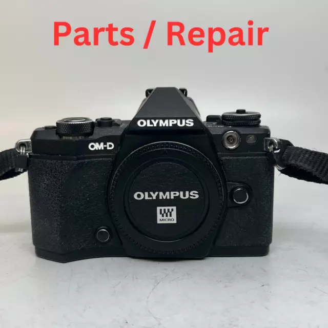 Olympus OM-D E-M5 Mark II 16.1MP Digital SLR Camera - Black Part/Repair - B159