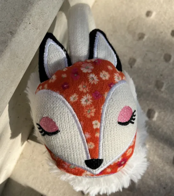 Fluffy Fox Deer Animal EarMuffs Winter Warm Headband Protector Kids Child New