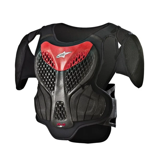 Alpinestars - Pettorina Motocross Bambino A-5 S - Nero/Rosso