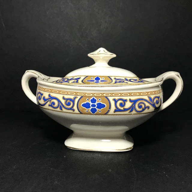 JG MEAKIN SOL Academy Covered Covered Sugar Bowl J&G Meakin Made in