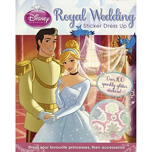 Disney Princess Royal Wedding Sticker Dress Up (Disney Make It S