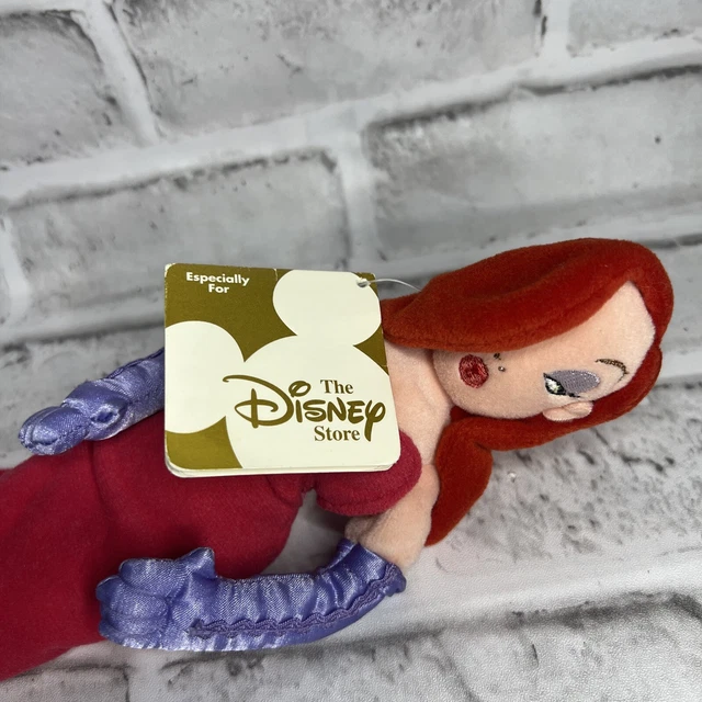 DISNEY STORE JESSICA Rabbit Who Framed Roger Rabbit 10” mini bean bag ...