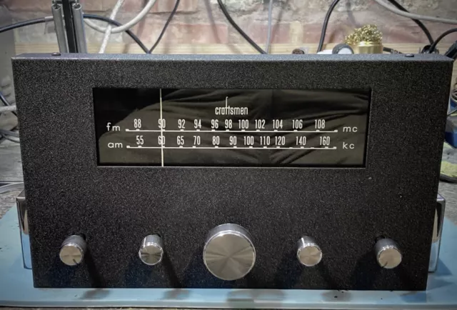 Lovely Early 1950's Radio Craftsmen 10 AM/FM Valve Tuner. Beautiful and Working