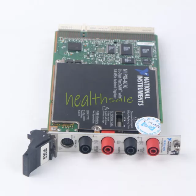 ONE National Instruments NI PXI-4070 Digital Multimeter Card 6-1/2 DMM Used 6