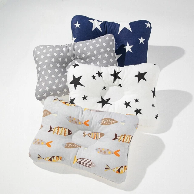 Ropa de cama bebé niños almohada antirrollo almohada para dormir cuello cabeza bebé niños almohada