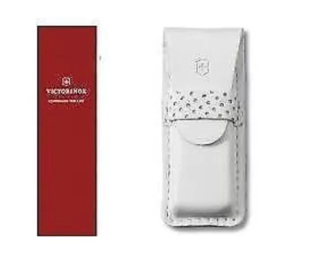 Victorinox: fodero TOMO in pelle bianca Design Yamaguchi v-4.07 62.7  Swiss Made