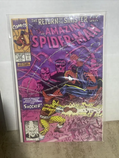The Amazing Spider-Man #335 Late July 1990 Marvel Comics