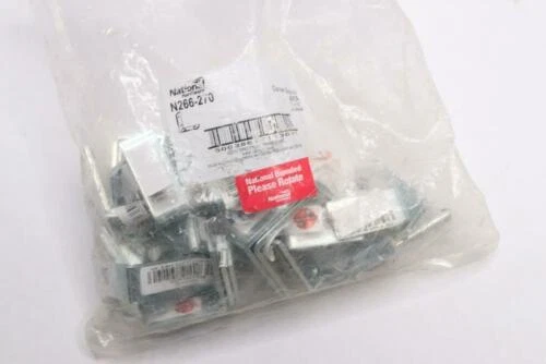 (40-Pk) National Hardware Corner Iron Zinc Plated 1" x 1/2" N266-270