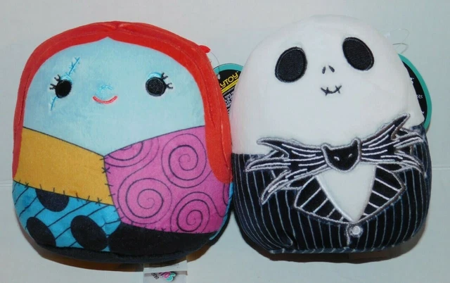 DISNEY JACK & Sally Squishmallows Nightmare Before Christmas 5 in