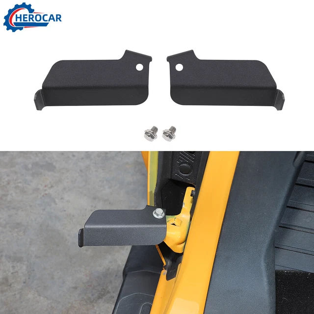 2x Front Foot Pegs Rest Kick Door Hinge Pedal For 2021+Ford Bronco Accessories