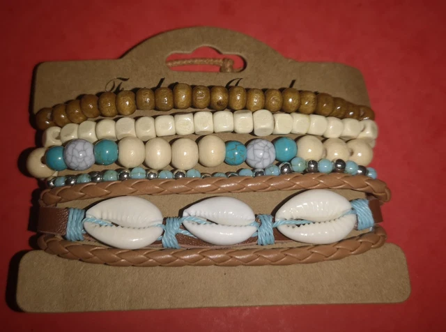 Bracelet Vintage Rigide - Bombé Recouvert De Perles Rocaille - Modèle A17 - Occasion