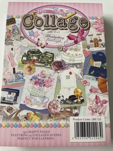 PROBENSET mit 24xA6 Blatt ~ Hunkydory's DAS KLEINE BUCH DER COLLAGE