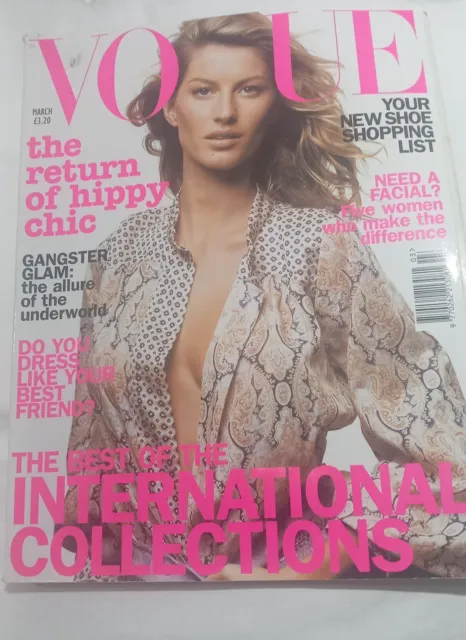 vogue magazine March 2002. The best of the international collections