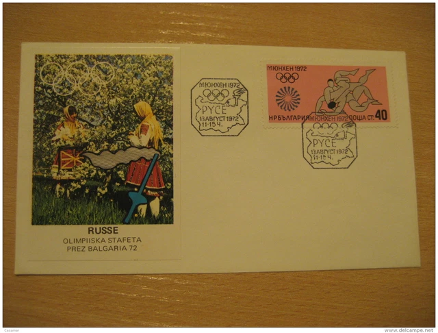 PYCE 1972 WRESTLING Munich Olympic Games Olympics Lutte Lucha Cancel pyce-1972-wrestling-munich-olympic-games-olympics-lutte-lucha-cancel