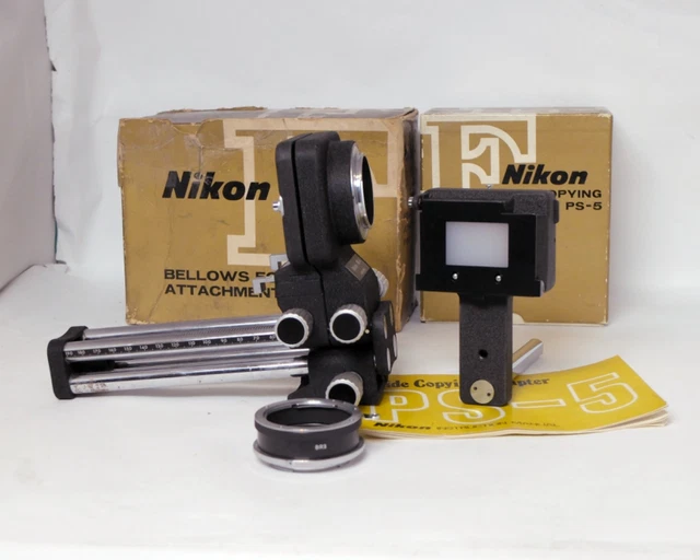 NIKON PB-5 BELLOWS Attachment $85.76 - PicClick CA