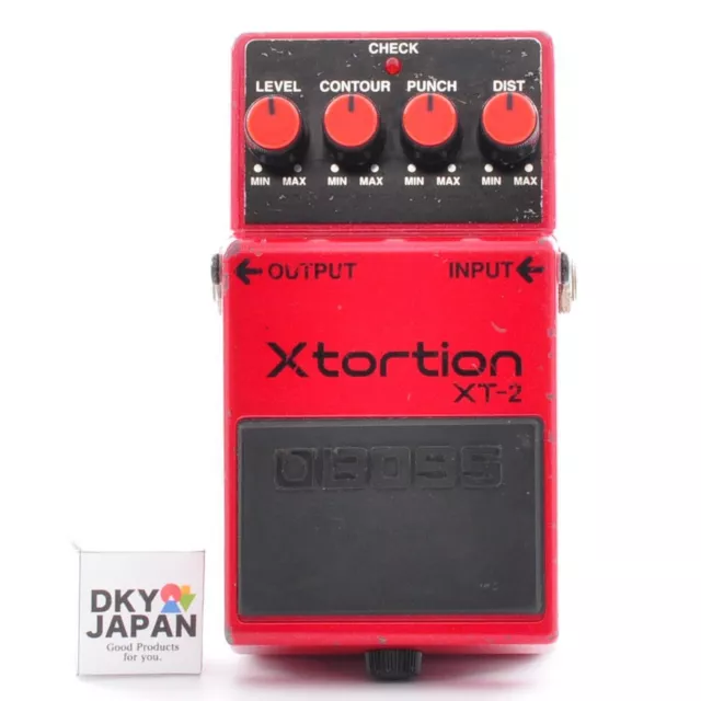 Boss XT-2 Xtortion guitare effets de distorsion pédale avec Type PSA...